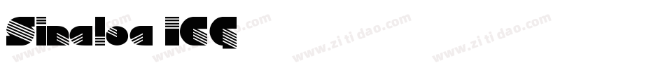 Sinaloa ICG字体转换